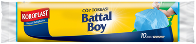 Koroplast Çöp Torbası Battal Boy 72x95 10lu Mavi - 1