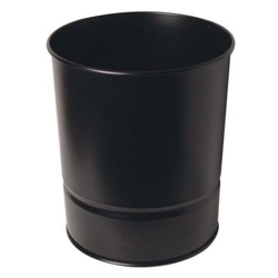 Kraf Çöp Kovası Tam Kapalı Siyah 520G - KRAF