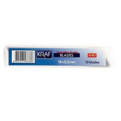 Kraf Maket Bıçağı Yedeği 618G 10lu - 1