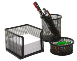 Kraf Perfore Masa Seti 3lü Siyah 470G - KRAF