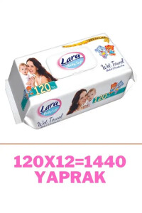  Lara Baby Soft Premium 120'li Islak Mendil - 