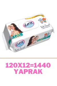  Lara Baby Soft Premium 120'li Islak Mendil - 1