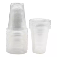 LİNDERA ŞEFFAF PLASTİK BARDAK 180cc 100LÜ - LİNDERA