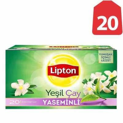 Lipton Berrak Yeşil Çay Yaseminli 20li - 1