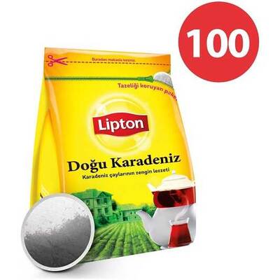 Lipton Doğu Karadeniz Demlik Poşet Çay 100 adet - 1