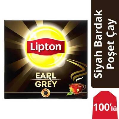 Lipton Earl Grey Bardak Poşet Çay 100lü - 1