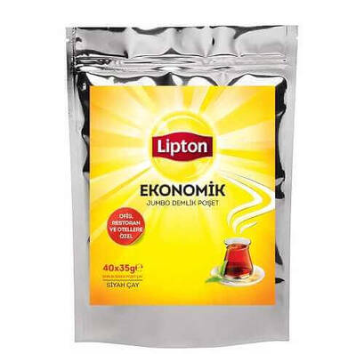 Lipton Ekonomik Jumbo Demlik Poşet Çay 40x35gr - 1