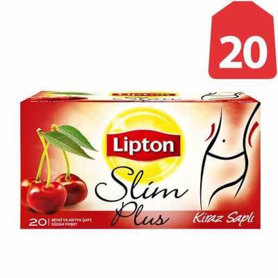 Lipton Form Plus Kiraz Saplı Bitki Çayı 20li - 1