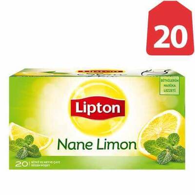 Lipton Nane-Limon Bitki Çayı 20li - 1