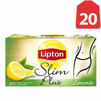 Lipton Slim Plus Limonlu 20li - 1