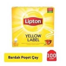 Lipton Yellow Label Bardak Poşet Çay 100lü - Lipton