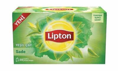 Lipton Yeşil Çay Sade Bitki Çayı 20li - 1
