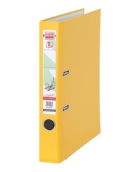 Manu Plastik Klasör Dar Sarı - MANU