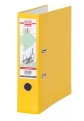 Manu Plastik Klasör Geniş Sarı - MANU