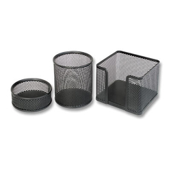 Mas Bion Kalemlik Metal 3lü Set Siyah 9302 - MAS