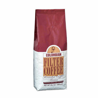 Mehmet Efendi Colombian Filter Coffee 1000 gr Kavrulmuş Çekirdek - 1