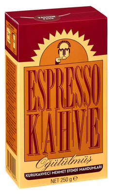 Mehmet Efendi Espresso 250 gr Öğütülmüş - 1