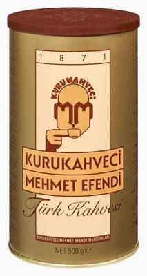 Mehmet Efendi Türk Kahvesi 500 gr Teneke Kutu - 1