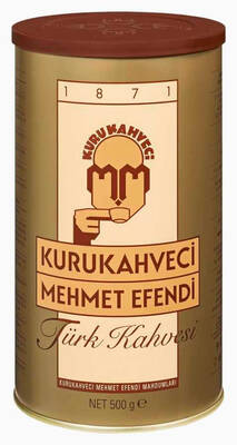 Mehmet Efendi Türk Kahvesi 500 gr Teneke Kutu - 1