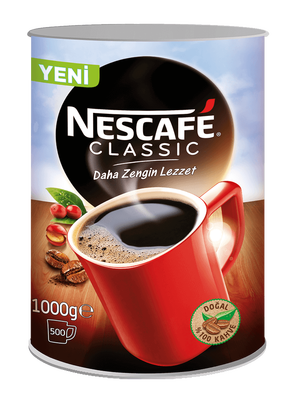 Nescafe Classic Teneke 1 kg - 1