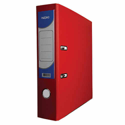 Noki Plastik Klasör Geniş Kırmızı - NOKİ