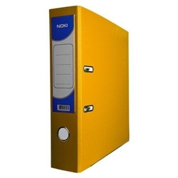 Noki Plastik Klasör Geniş Sarı - NOKİ