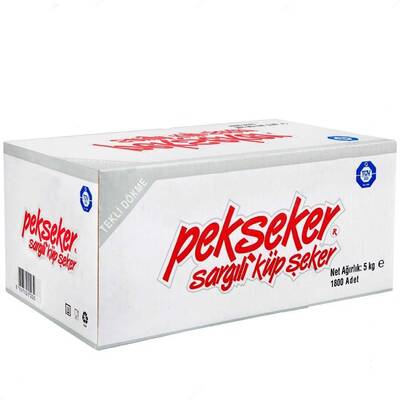 Pekşeker Tek Sargılı Kesme Şeker 5 kg - 1