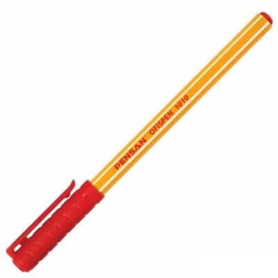 Pensan Ofispen Tükenmez Kalem Kırmızı - 1