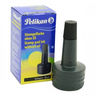 Pensan Pelikan Istampa Mürekkebi Siyah 30cc - 1