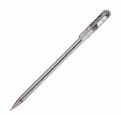 Pentel Metal Uçlu 0,7mm Siyah Roller Kalem BK77 - 1