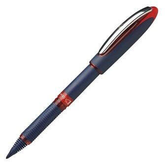 Schneider One Business İmza Kalemi Konik Uç 0,6mm Kırmızı - 1