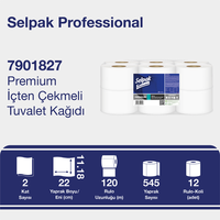 Selpak İçten Çekmeli Tuvalet Kağıdı Professional 120m 12li - 2