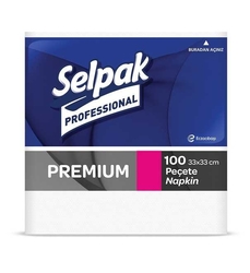 Selpak Professional Peçete Beyaz 33x33 100'lü - Selpak