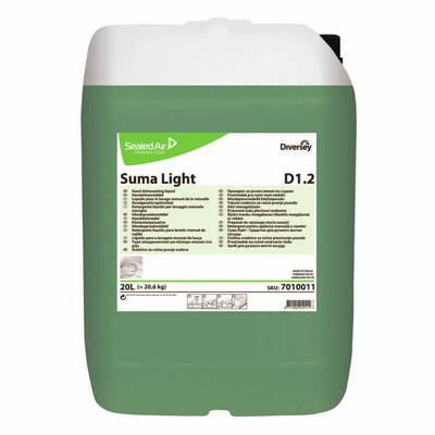 Diversey Suma Light Elle Bulaşık Yıkama Deterjanı 20lt - 1