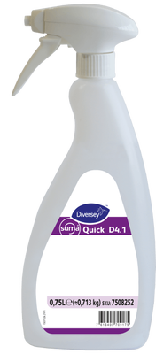 Diversey Suma Quick Mutfak Yüzeyleri İçin Kullanıma Hazır Temizleyici 750 ml - 1