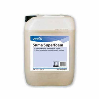 Diversey Suma Superfoam Ağır Kir ve Yağ Çözücü Köpük Deterjan 20lt - 1