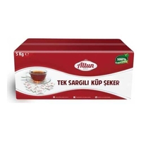 Tek Sargılı Küp Şeker 5kg - Altun Şeker