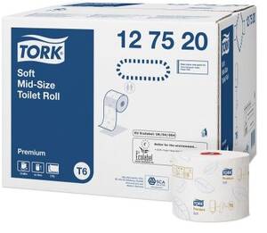 Tork Çift Rulo Tuvalet Kağıdı Premium 90mx27li 127520 - 1