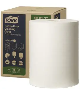 Tork Nonwoven Temizlik Bezi Ağır Kirler Rulo Beyaz 106m*1 - 1