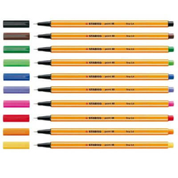 Umur Stabilo Kalem Point 88 Mavi - umur