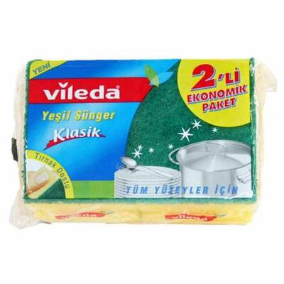 Vileda Bulaşık Süngeri Klasik 2li - 1